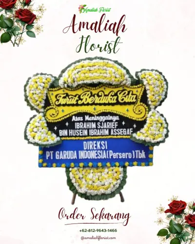 Papan Bunga Duka di Sewaka